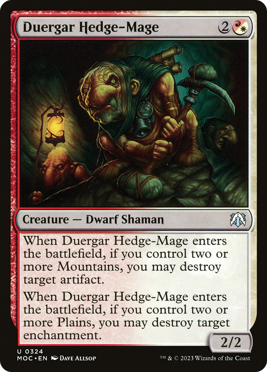 Duergar Hedge-Mage (MOC-324)