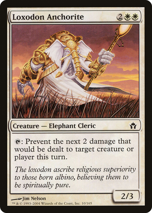 Loxodon Anchorite (5DN-010) (Foil)