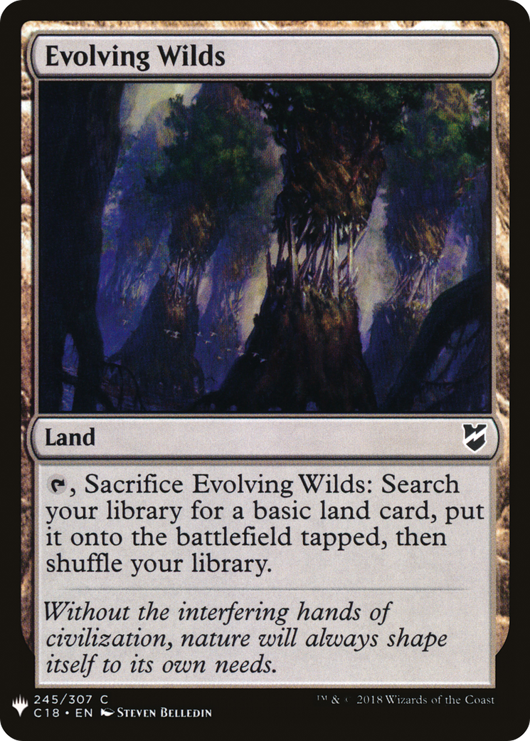 Evolving Wilds (LIST-C18-245)