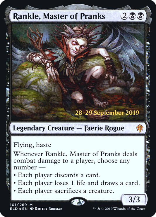 Rankle, Master of Pranks (PRE-101S) (Foil)