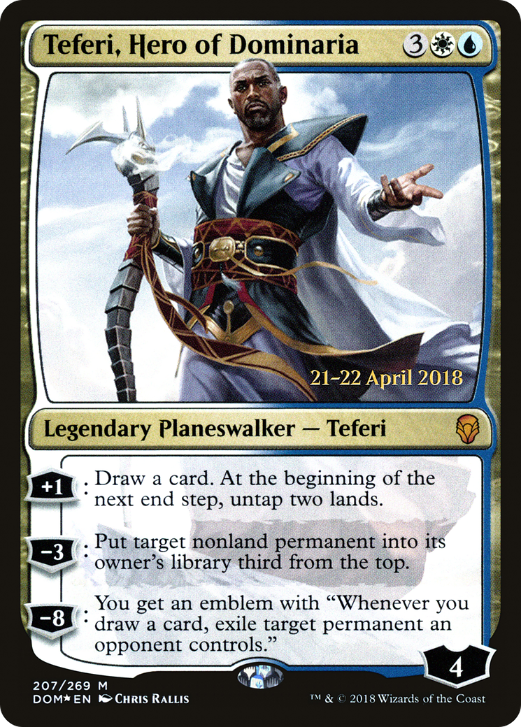 Teferi, Hero of Dominaria (PRE-207S) (Foil)