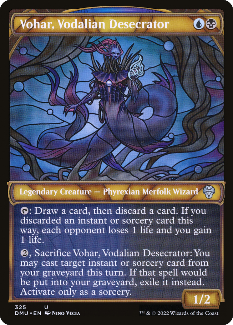 Vohar, Vodalian Desecrator (DMU-325) (Showcase) (Foil)