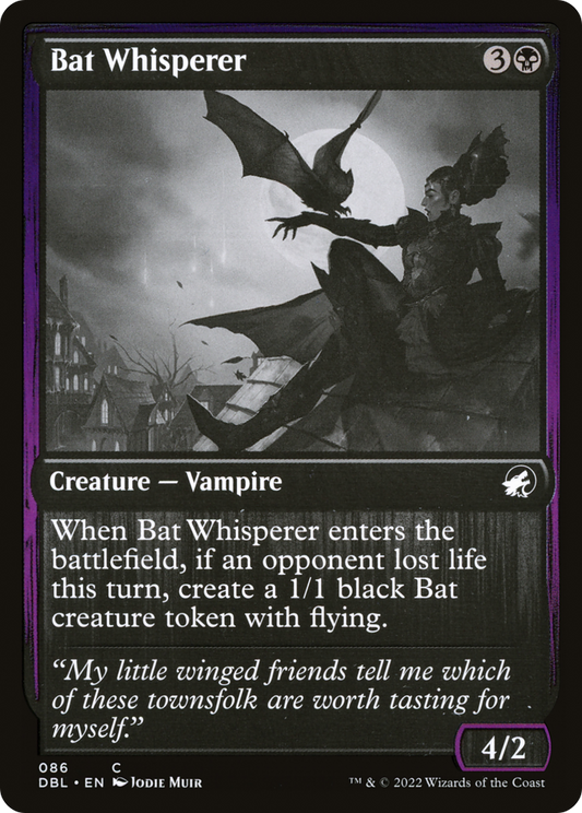 Bat Whisperer (DBL-086) (Foil)