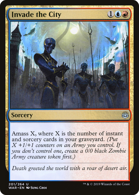 Invade the City (WAR-201) (Foil)