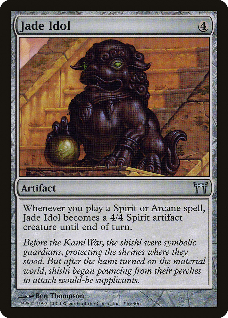 Jade Idol (CHK-256) (Foil)