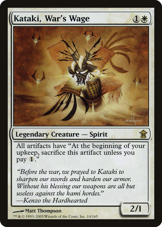 Kataki, War's Wage (SOK-014) (Foil)