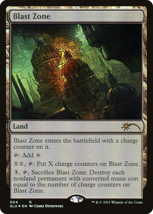 Blast Zone (SLU-504) (Foil)