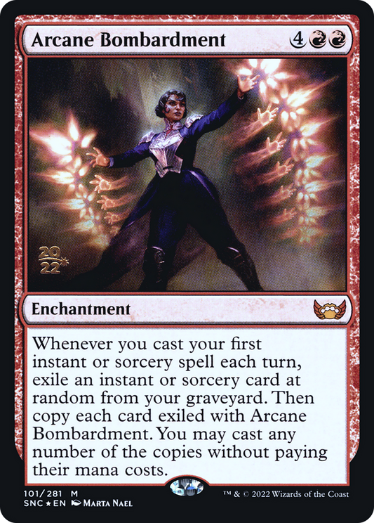 Arcane Bombardment (PRE-101S) (Foil)