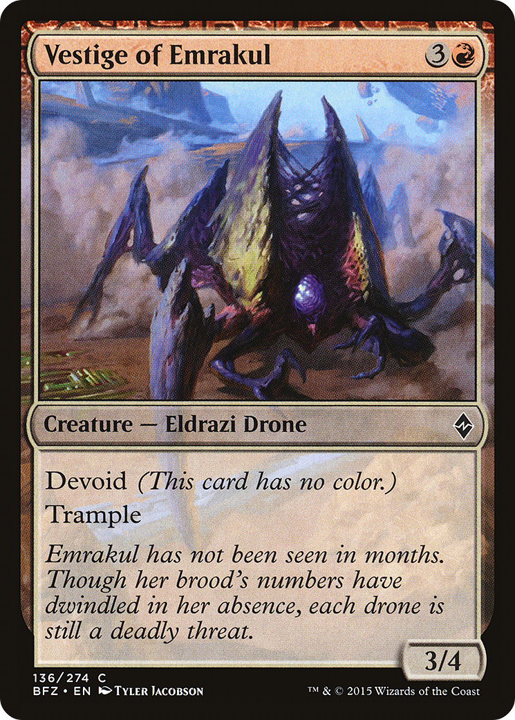 Vestige of Emrakul (BFZ-136)