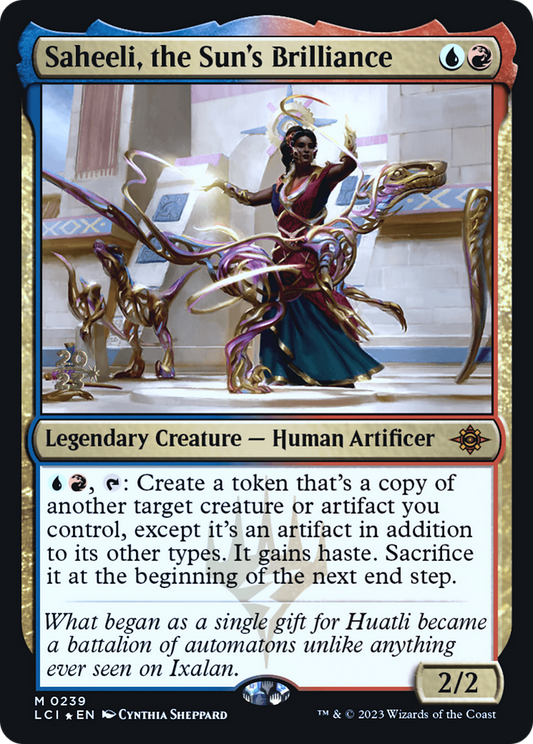 Saheeli, the Sun's Brilliance (PRE-239S) (Foil)