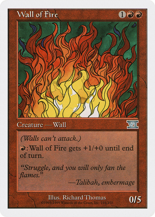 Wall of Fire (6ED-216)