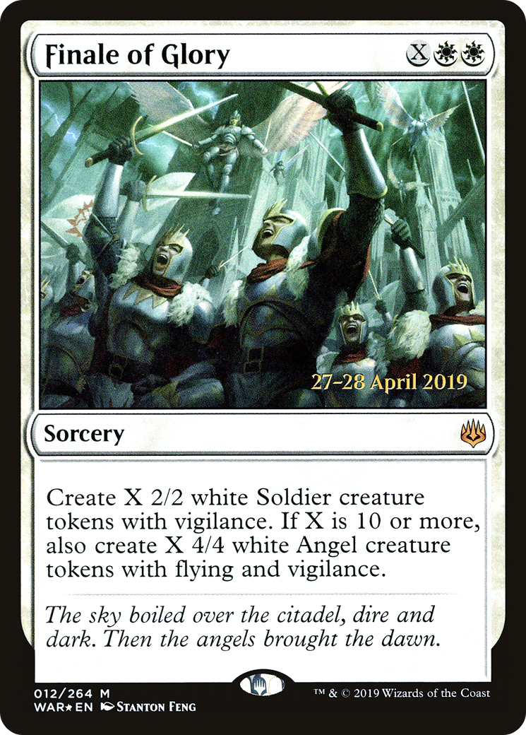 Finale of Glory (PRE-12S) (Foil)
