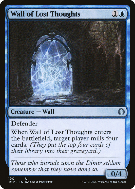 Wall of Lost Thoughts (JMP-190)