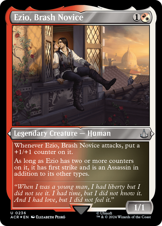 Ezio, Brash Novice (ACR-236) (Etched Foil)