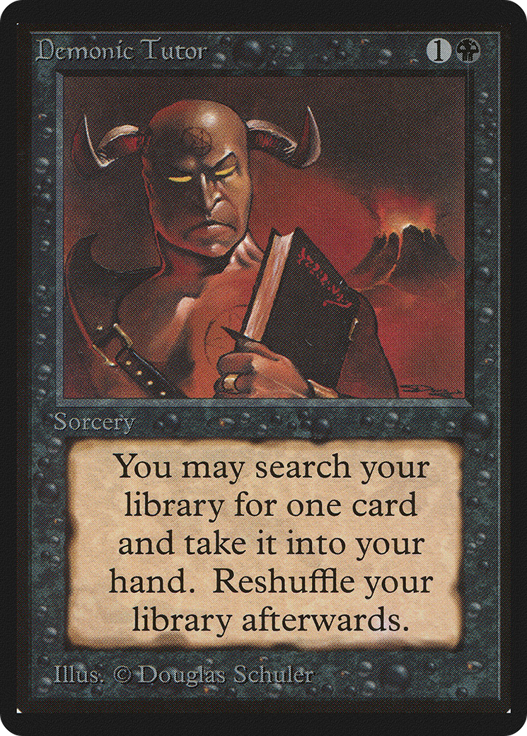 Demonic Tutor (LEB-105)