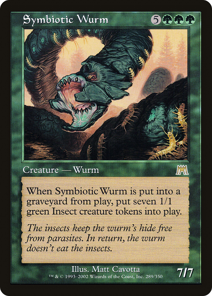 Symbiotic Wurm (ONS-289) (Foil)