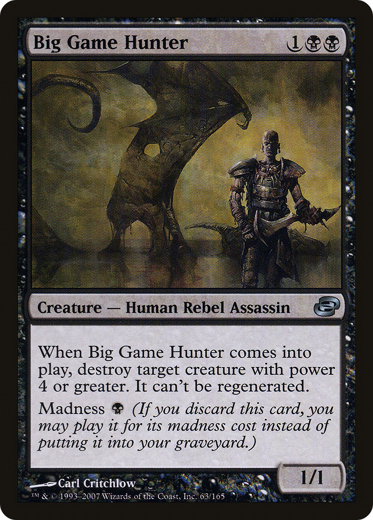 Big Game Hunter (PLC-063)