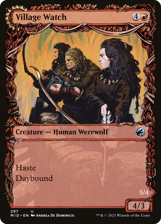 Village Watch // Village Reavers (MID-297) (Showcase) (Foil)