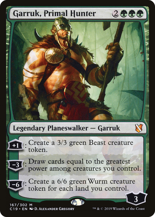 Garruk, Primal Hunter (C19-167)