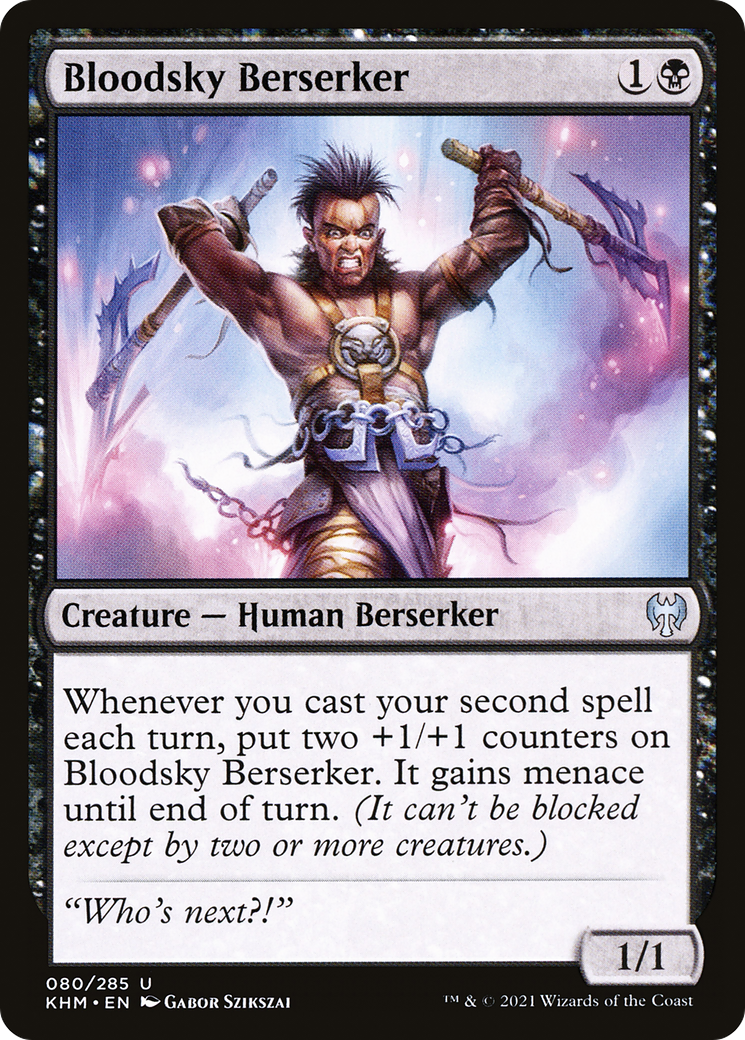 Bloodsky Berserker (KHM-080) (Foil)