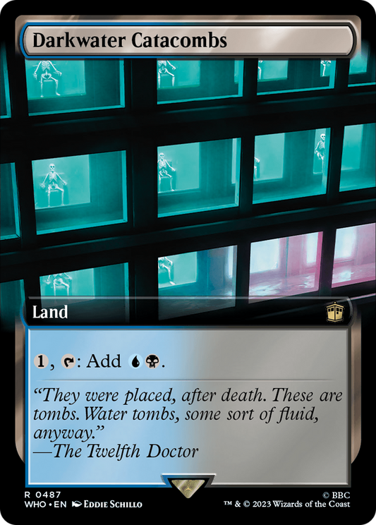 Darkwater Catacombs (WHO-487) (Extended Art) (Foil)