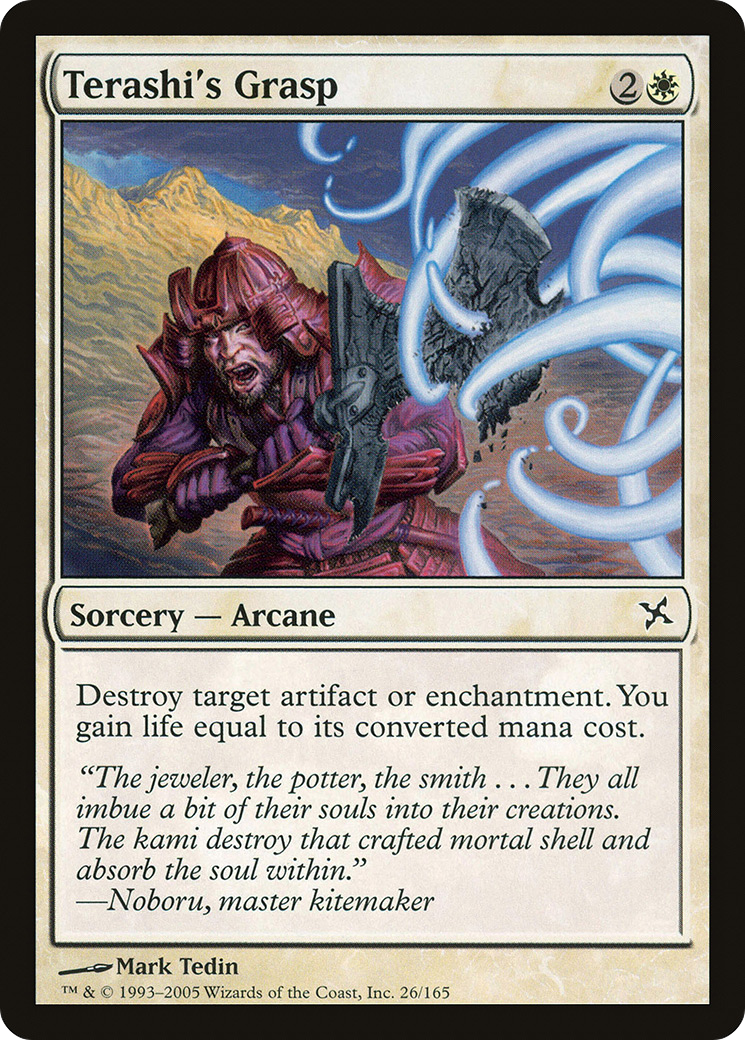 Terashi's Grasp (BOK-026) (Foil)