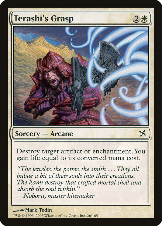 Terashi's Grasp (BOK-026) (Foil)