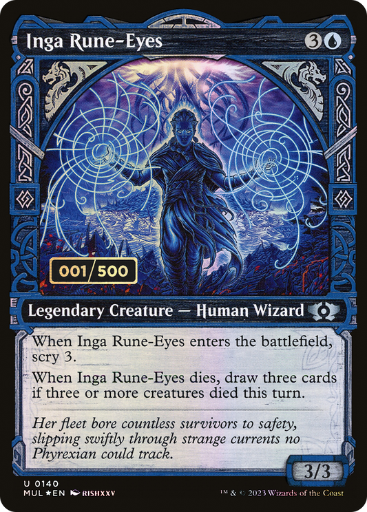 Inga Rune-Eyes (MUL-140Z) (Showcase) (Foil) (Serialized)