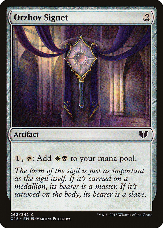 Orzhov Signet (C15-262)