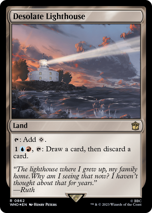 Desolate Lighthouse (WHO-862) (Surge Foil)