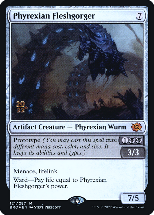 Phyrexian Fleshgorger (PRE-121S) (Foil)
