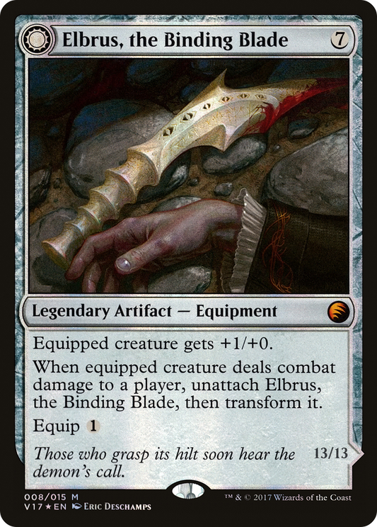 Elbrus, the Binding Blade // Withengar Unbound (V17-008) (Foil)
