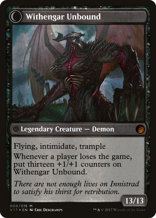 Elbrus, the Binding Blade // Withengar Unbound (V17-008) (Foil)