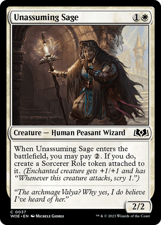 Unassuming Sage (WOE-037)