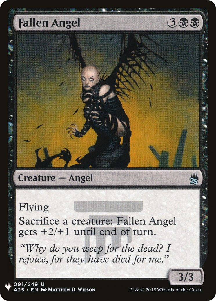 Fallen Angel (LIST-A25-91)