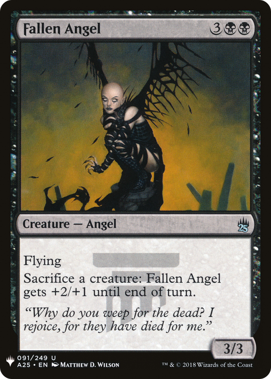 Fallen Angel (LIST-A25-91)