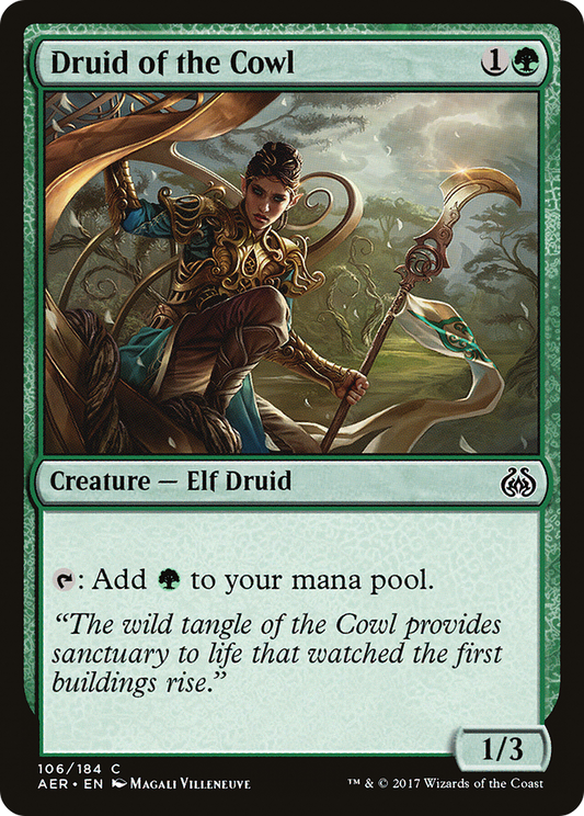 Druid of the Cowl (AER-106) (Foil)