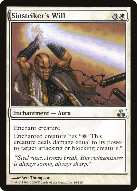 Sinstriker's Will (GPT-016)