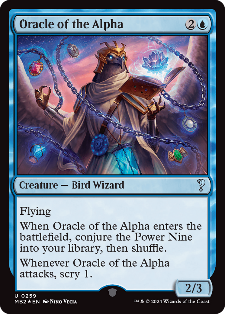 Oracle of the Alpha (MB2-259) (Foil)