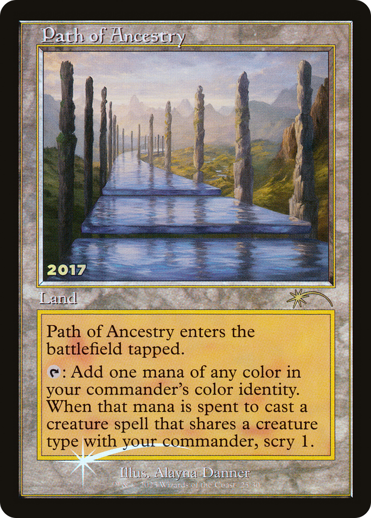 Path of Ancestry (30A-P-025) (Foil)