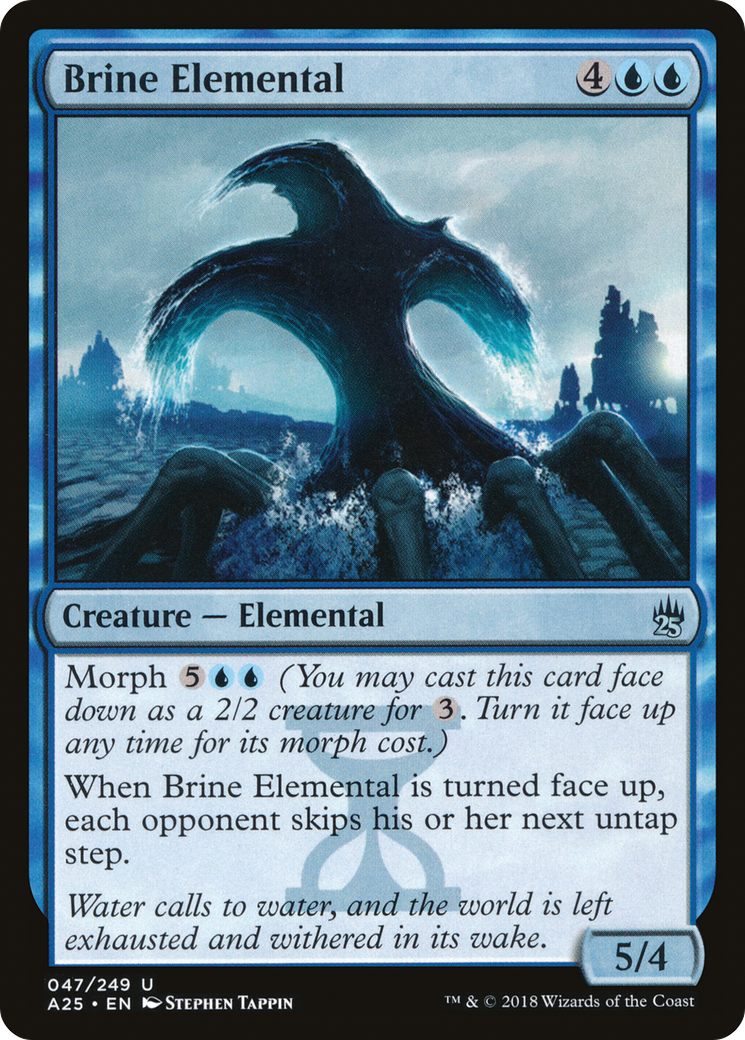 Brine Elemental (A25-047) (Foil)