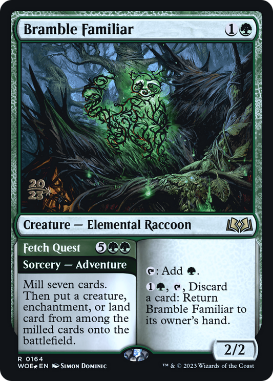Bramble Familiar // Fetch Quest (PRE-164S) (Foil)