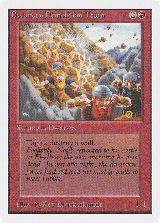 Dwarven Demolition Team (2ED-143)