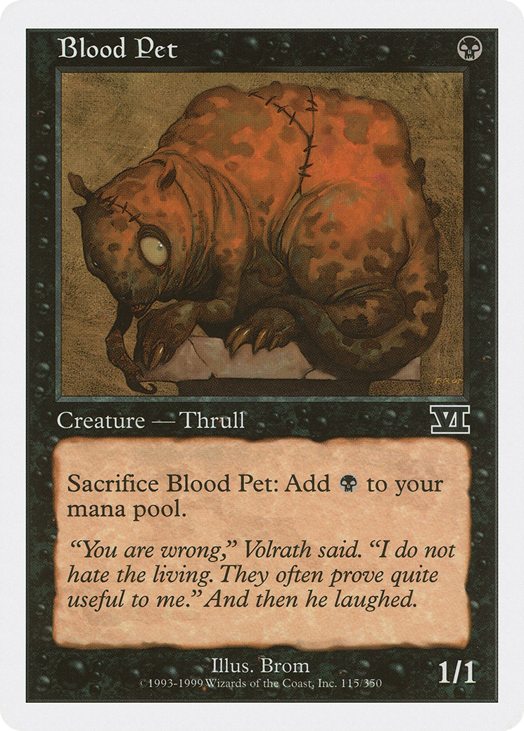 Blood Pet (6ED-115)