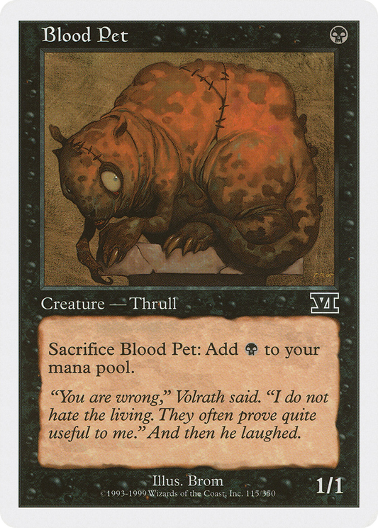 Blood Pet (6ED-115)