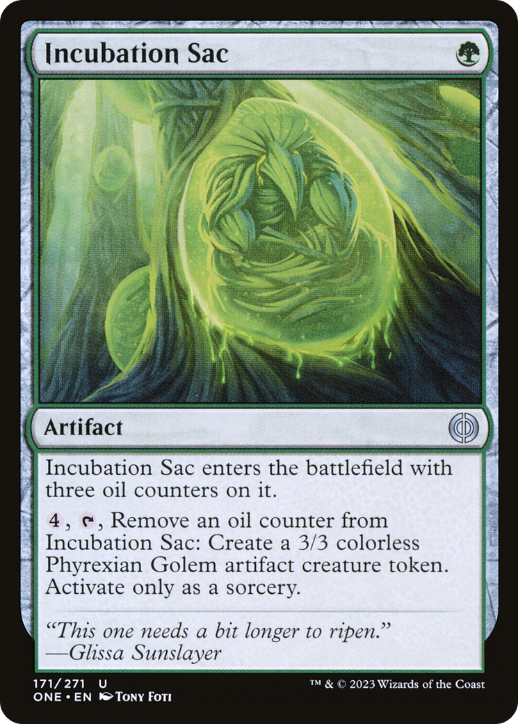 Incubation Sac (ONE-171) (Foil)