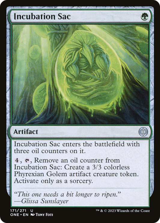 Incubation Sac (ONE-171) (Foil)
