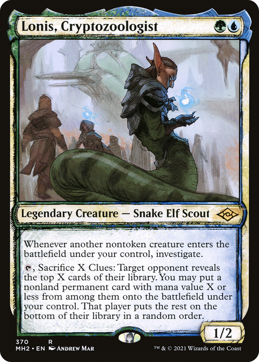 Lonis, Cryptozoologist (MH2-370) (Showcase)