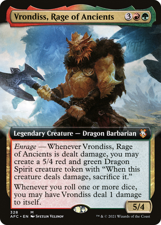 Vrondiss, Rage of Ancients (AFC-328) (Extended Art)