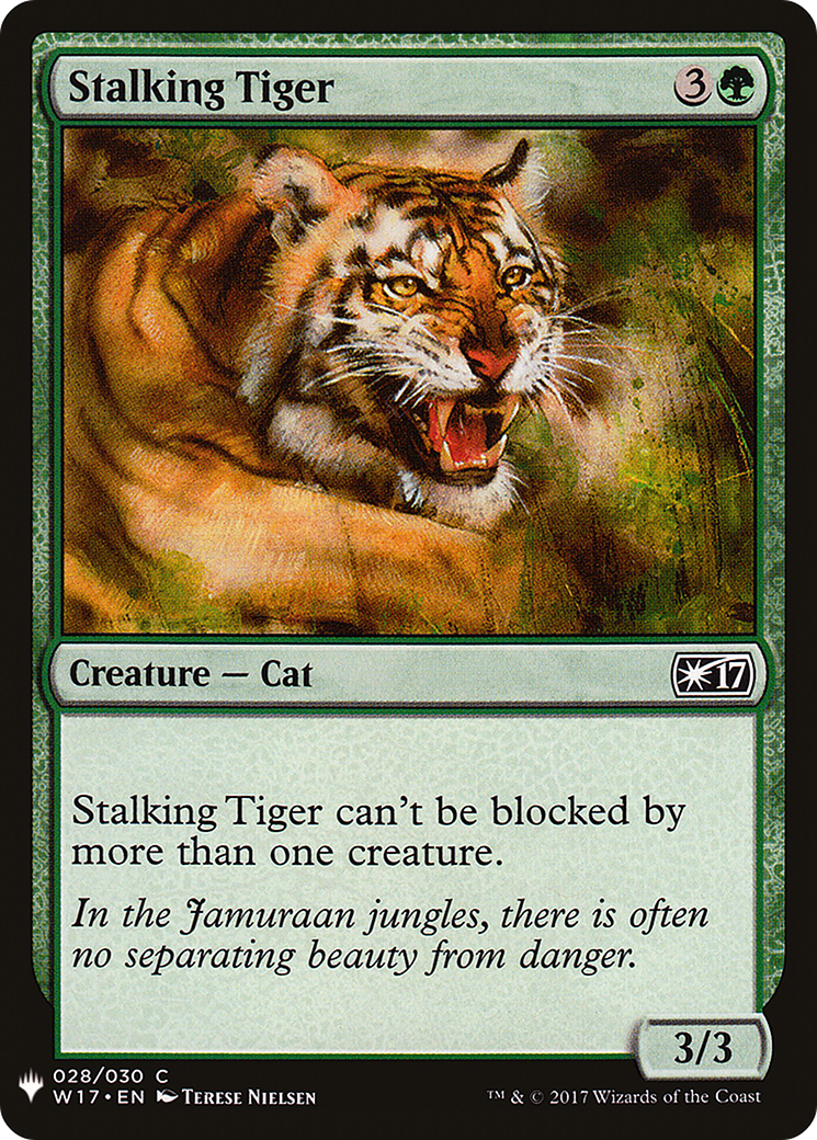 Stalking Tiger (LIST-W17-28)